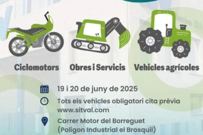 La ITV movil llega a Oliva para revisar vehiculos agricolas y ciclomotores
